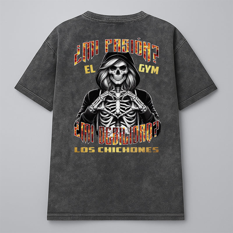 ¿MI PASIÓN? EL GYM, ¿MI DEBILIDAD? LOS CHICHONES