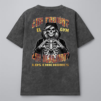 ¿MI PASIÓN? EL GYM, ¿MI DEBILIDAD? LOS CHICHONES