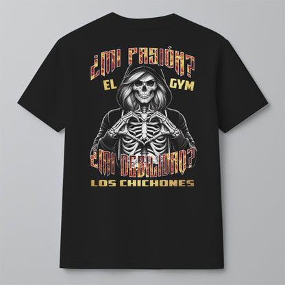 ¿MI PASIÓN? EL GYM, ¿MI DEBILIDAD? LOS CHICHONES