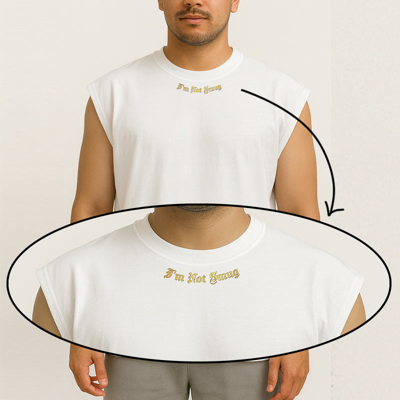 YO NO PRESUMO MIS GAINS, PORQUE NO TENGO - TANK OVERSIZE